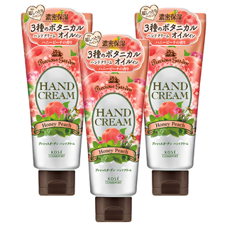 Precious Garden 深層滋潤護手霜 蜜桃蜂蜜 70g - 日本原裝進口 深層保濕 告別乾燥 隨時呵護您的雙手, 3條
