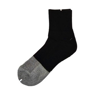 Amiss 機能感 速乾耐磨專業級運動襪3雙組, 黑色 + 深灰色, 1組