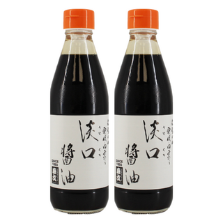 MORIBUN 森文釀造 淡口醬油, 360ml, 2瓶