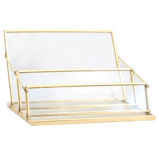 艾米購物 名片座 時尚簡約 辦公室桌面收納必備 提升專業形象, 2層, 1個