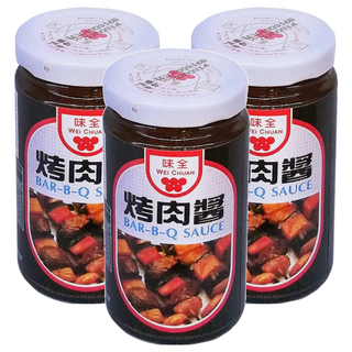 味全 烤肉醬 原味, BAR-B-Q SAUCE, 250g, 3罐
