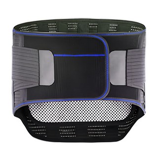 三合一鋼板多功能護腰帶 腰圍95~110cm適用 XL款 藍色, 1個