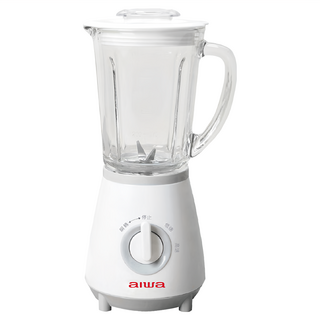 Aiwa 愛華 果汁機 IWJ-198Y, 600mL, 250W, 三段變速, 玻璃材質瓶身, 1台