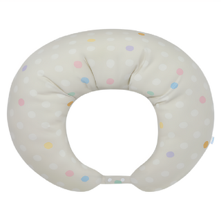 Combi 康貝 多功能水洗棉月亮枕, 奶茶杏