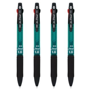 JAVAPEN Jet 三色原子筆 1.0mm, 薄荷綠, 4個