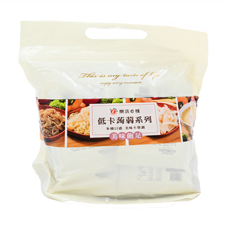 樂活E棧 低卡蒟蒻海藻烏龍麵+濃湯 Q彈有嚼勁, 163g, 1袋