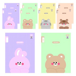 Penpia 800 國小裝訂聯絡簿, 顏色隨機, 10個