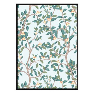 BOLUO GALLERY 菠蘿選畫所 連續 滿樹繁花 畫作 BFRG3401B, 黑色