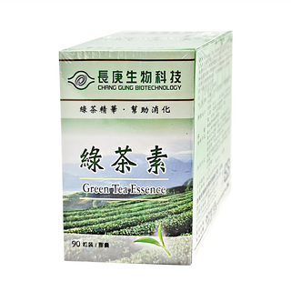 長庚生物科技 綠茶素, 90顆, 0.5g, 1盒