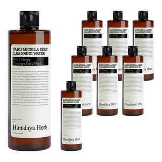 NARD 深層卸妝潔膚水 AHA、PHA、BHA三重護理 弱酸性膠束 五倍透明質酸 泛醇 清爽舒適, 500ml, 8瓶