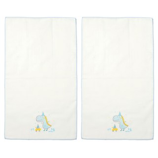 New Star 明日之星 親膚純棉紗洗澡巾, 款式隨機, 2條