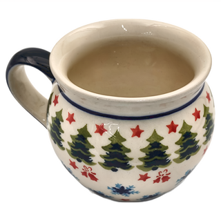 ZAKLADY CERAMICZNE BOLESLAWIEC 胖胖杯, 320ml, 陶瓷材質, BNR54, 1個