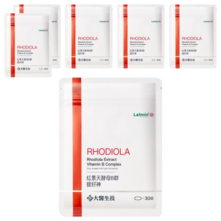 大醫生技 紅景天酵母B群 含紅景天萃取物 維生素B群, 30顆, 6包