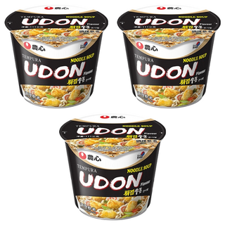 NONGSHIM 農心 天婦羅海鮮味烏龍麵, 111g, 3個