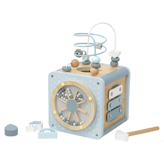 Label Label 木質探索箱 Set, 18個月以上適用, 天空藍, 1組