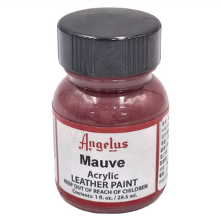 美國 Angelus 水性皮革顏料, 29.5ml(1oz), 169肝紫紅MAUVE