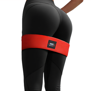 AOLIKES 奧力克斯 翹臀彈力圈 紅色 尼龍, L74cm, 120g, 1個