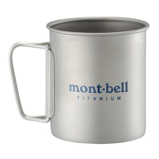 Montbell 450鈦杯 單人使用, 鈦合金 灰色, 1個