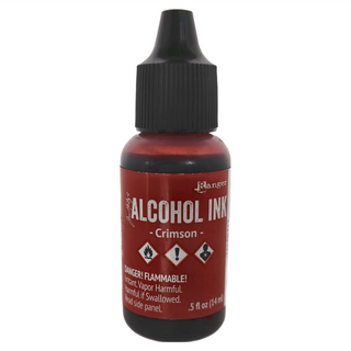 Ranger 酒精墨水 14ml CRIMSON/緋紅 RG-59417，設計繪畫、手作彩繪, 1瓶