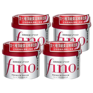 fino 高效滲透護髮膜，含七種美容液精華，修護分叉 撫平毛躁 強韌髮芯 深層滋養, 230g, 4件