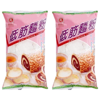 義峰食品 低筋麵粉 適合蛋糕、西點、油炸粉、月餅乾, 500g, 2包