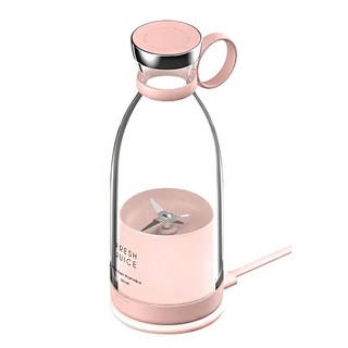 GPLUS 拓勤 鮮果G 隨身果汁機 82 x 82 x 218mm 粉色 490g 350ml, FM001