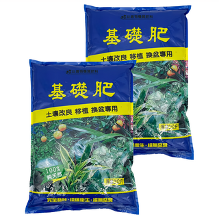 巨園 基礎肥3號, 土壤改良 移植 換盆專用, 100%純天然, 2kg, 2包