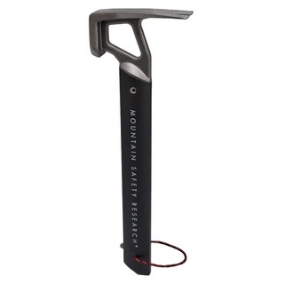 MSR 營槌 鋁合金材質 28.58x8.89x3.81cm 312g, 銀色 + 黑色, 1支