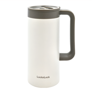 LocknLock 樂扣樂扣 不鏽鋼馬克杯 LHC4247IVY, 象牙色, 1個