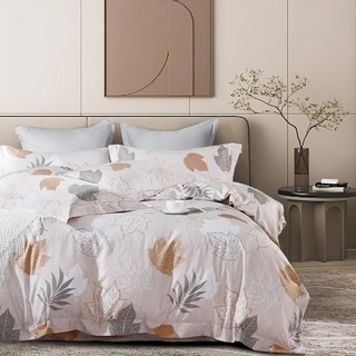 E-ROU 伊柔寢飾 百貨專櫃天絲床包 + 枕套2個 台灣製