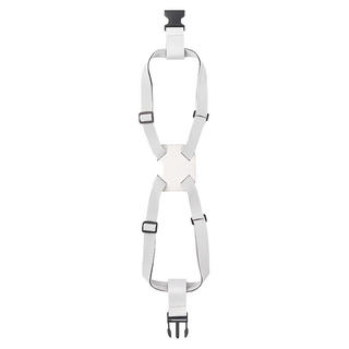 行李箱鬆緊帶Set 2條 滌綸+皮革+塑料, 最大拉伸長(140cm) 寬(2.5cm), 灰色