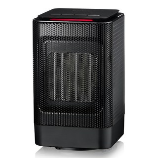 Kinyo 迷你陶瓷電暖器 125 x 125 x 206mm 1.1kg, NEH-120, 黑色
