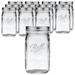 Ball 玻璃梅森罐 32oz, 946ml, 12個