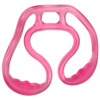 muva 凍感纖體伸展環(輕) 商品材質: TPR(熱塑性橡膠) 商品重量: 約150g 台灣製造, 粉色, 1個
