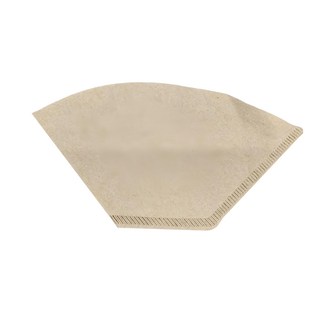 CAFEC ABACA 麻纖維梯形濾紙 AB102-100B 棕色 3~5杯份, 100個, 1包