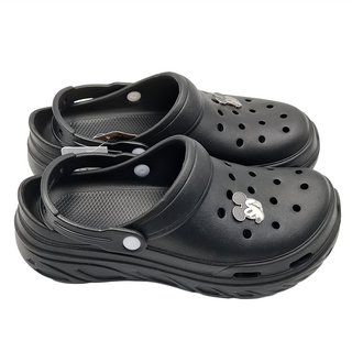 Disney 迪士尼 DN釦厚底大人洞洞鞋 124581