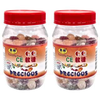 Hwei Yow 惠幼 CE軟糖 水果風味, 200g, 2罐