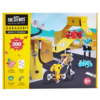 THE OFF BITS 怪奇機械積木 200+ 件, 車庫遊戲盒, 1盒