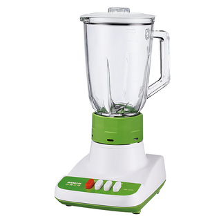 SANLUX 台灣三洋 玻璃果汁機 SM-15TG, 1500c.c.容量, 耐衝撞材質, 雙重安全保護裝置, 可拆式玻璃杯設計