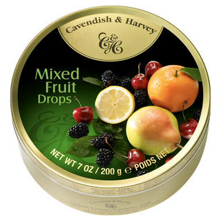 Cavendish&Harvey 卡恩迪許 綜合水果糖 200g, 1盒