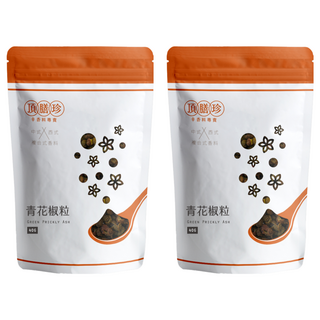 頂膳珍 青花椒粒 嚴選辛香料 中式/西式複合式香料, 2包, 40g