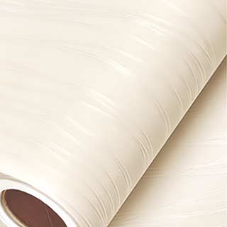 WA. WALL ART 歐風防水自黏壁紙 - PVC材質, 月光米白