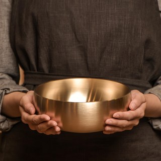 Notdam 餐碗 耐熱溫度100°C 韓國產, 黃銅色, 1個