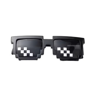 摩達客 COSPLAY派對變裝扮 大馬塞克眼鏡 節慶派對特選系列 塑料材質, 黑色 + 白色, 1個, 14.2 x 5cm