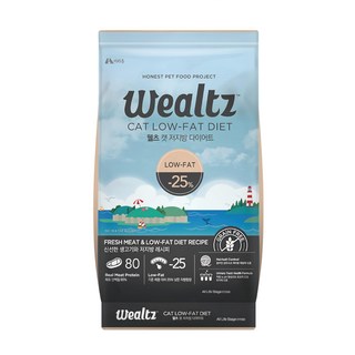 Wealtz 維爾滋 高齡貓食譜 天然無穀寵物糧 新鮮雞肉 50%人用食材等級 低脂肪配方 豐富膳食纖維有助於毛球控制 獨立夾鏈包裝, 2.1kg, 1包, 高肉類蛋白質