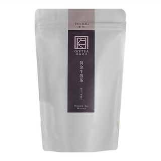 恩品禮茶 100%台灣黃金牛蒡茶包 無咖啡因、富含膳食纖維 促進腸道蠕動 台灣在地牛蒡, 6g, 12包, 1袋