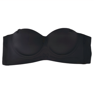 公主日記 蝴蝶結浮雕內衣 黑色, M