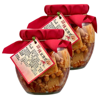 埔里鎮農會 甜辣豆腐乳 台灣產, 345g, 2罐