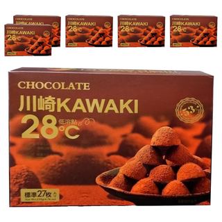kawasaki 川崎 小松露黑巧克力, 420g, 6盒