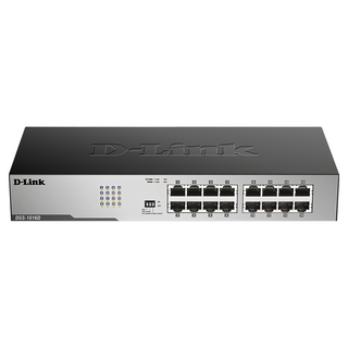 D-Link 友訊科技 非網管型交換器 16埠 10/100Mbps DES-1016D, 1台